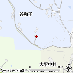 福島県二本松市谷和子314周辺の地図