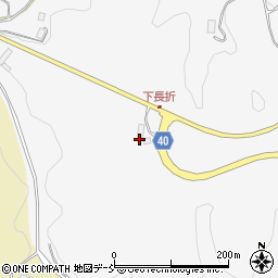 福島県二本松市下長折藤313周辺の地図
