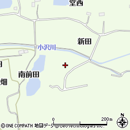 福島県南相馬市原町区小木迫周辺の地図