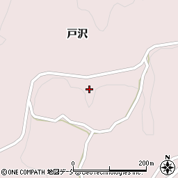 福島県二本松市戸沢摺須内周辺の地図
