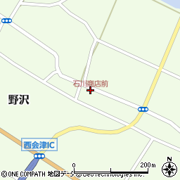 石川商店前周辺の地図