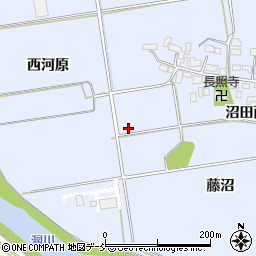 福島県湯川村（河沼郡）湊（藤沼）周辺の地図
