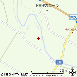 福島県耶麻郡西会津町野沢十二滝乙周辺の地図