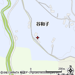 福島県二本松市谷和子286周辺の地図