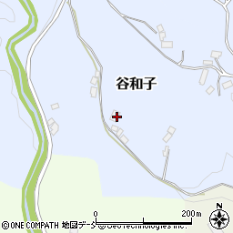福島県二本松市谷和子287周辺の地図