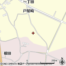 福島県南相馬市原町区下江井周辺の地図