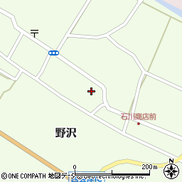 福島県耶麻郡西会津町野沢本町甲周辺の地図