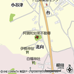 福島県南相馬市原町区下江井北向190周辺の地図