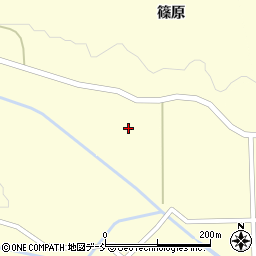 福島県南相馬市小高区羽倉（南篠原）周辺の地図