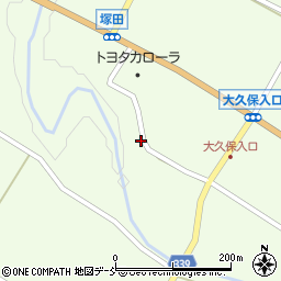 福島県耶麻郡西会津町野沢塚田乙周辺の地図