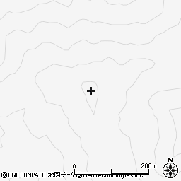 中杉山周辺の地図