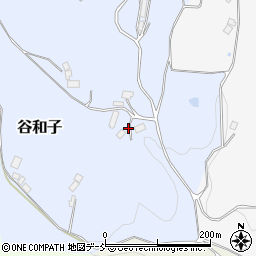 福島県二本松市谷和子354周辺の地図