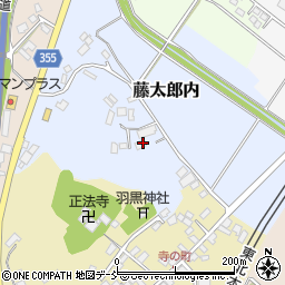 福島県二本松市藤太郎内周辺の地図