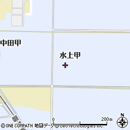 福島県河沼郡湯川村湊水上甲周辺の地図