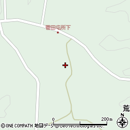 福島県二本松市太田菅田周辺の地図