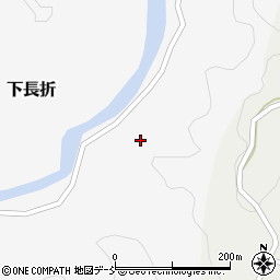 福島県二本松市下長折（下山）周辺の地図