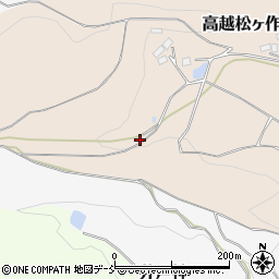 福島県二本松市高越松ヶ作90周辺の地図
