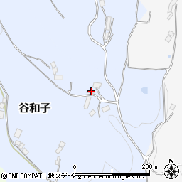 福島県二本松市谷和子351周辺の地図