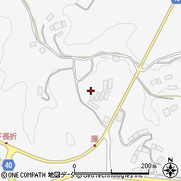 福島県二本松市下長折藤369周辺の地図