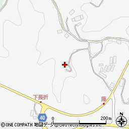福島県二本松市下長折藤278周辺の地図