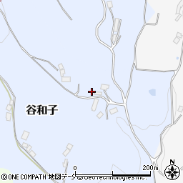 福島県二本松市谷和子345-1周辺の地図