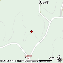 福島県二本松市太田（龍神前）周辺の地図
