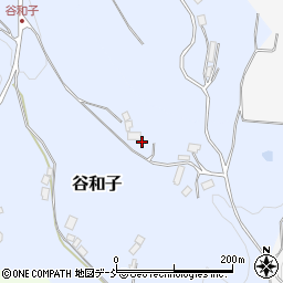 福島県二本松市谷和子341周辺の地図