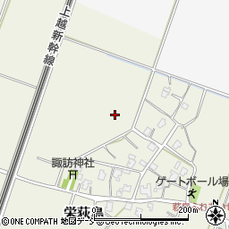 新潟県三条市栄荻島周辺の地図