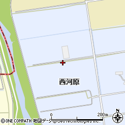 福島県湯川村（河沼郡）湊（西河原）周辺の地図