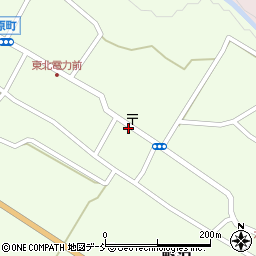 野沢郵便局前周辺の地図