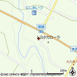 大黒堂　紫雲閣・西会津ホール周辺の地図