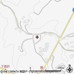 福島県二本松市下長折藤354-2周辺の地図