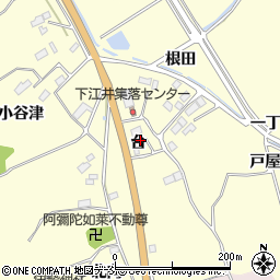 福島県南相馬市原町区下江井台周辺の地図