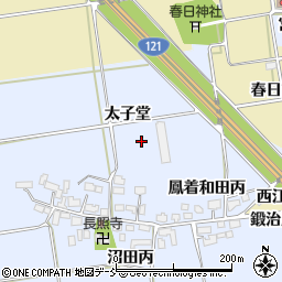 福島県河沼郡湯川村湊太子堂周辺の地図