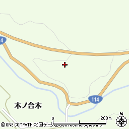 福島県伊達郡川俣町山木屋羽山向山周辺の地図