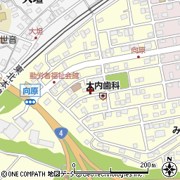福島県二本松市向原265-8周辺の地図