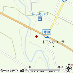 福島県耶麻郡西会津町野沢塚田周辺の地図