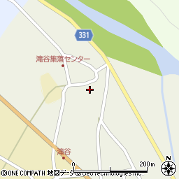 新潟県三条市滝谷15周辺の地図
