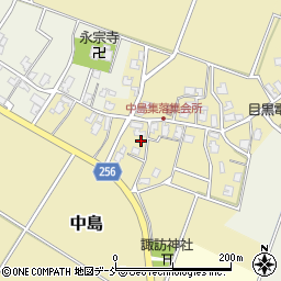 新潟県三条市中島乙-109-1周辺の地図