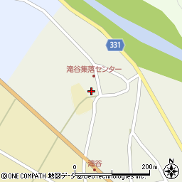 新潟県三条市滝谷23周辺の地図