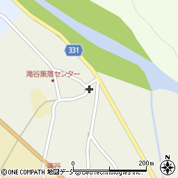 新潟県三条市滝谷58周辺の地図