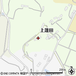 福島県二本松市上蓬田220周辺の地図