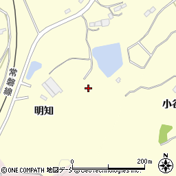 福島県南相馬市原町区江井明知周辺の地図