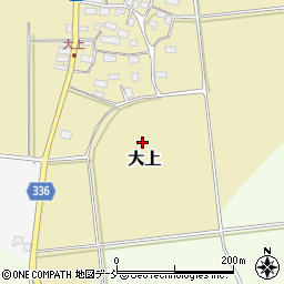 福島県会津坂下町（河沼郡）大上（上谷地）周辺の地図