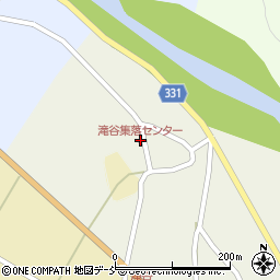 滝谷集落センター周辺の地図