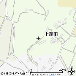 福島県二本松市上蓬田185-1周辺の地図