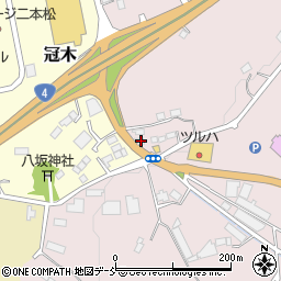 福島県二本松市上竹1丁目384周辺の地図