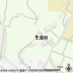 福島県二本松市上蓬田247周辺の地図