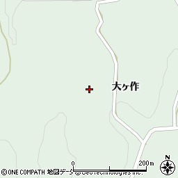 福島県二本松市太田田向8周辺の地図