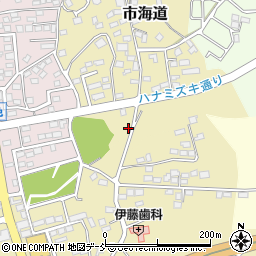 福島県二本松市市海道51周辺の地図